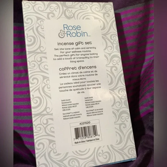 Lavender Incense Gift Set - Picture 3 of 3